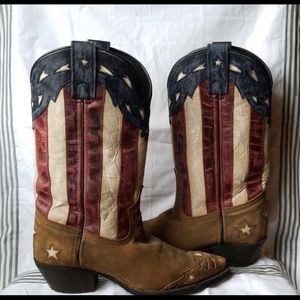 Laredo American Flag Cowboy Boots